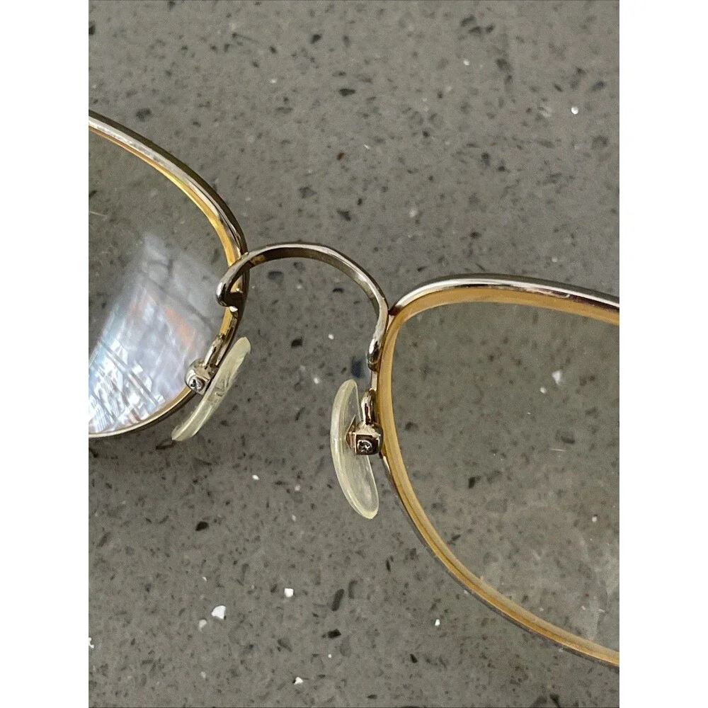 GUESS GU261 Eyeglasses Frames ONLY DB 53-18-135 tortoise full rim Japan gold